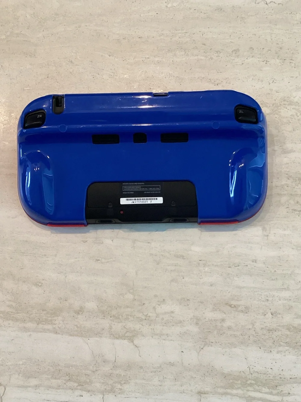 Nintendo Mario Kart 8 Wii U GamePad Protector Red Blue Case Hori 2014 Vintage